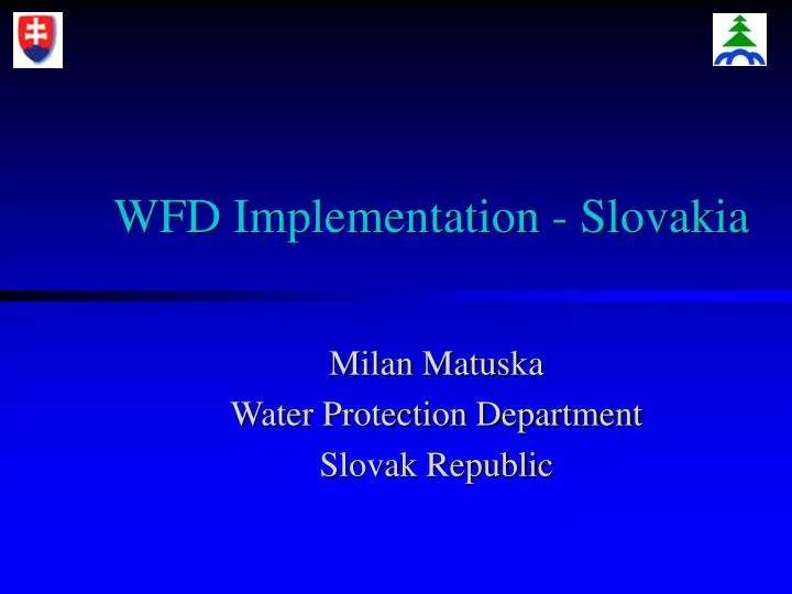 wfd implementation slovakia