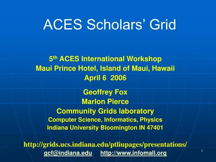 aces scholars grid