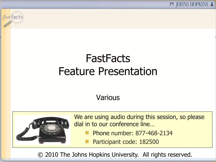 fastfacts feature presentation