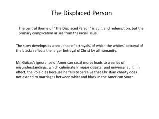 The Displaced Person