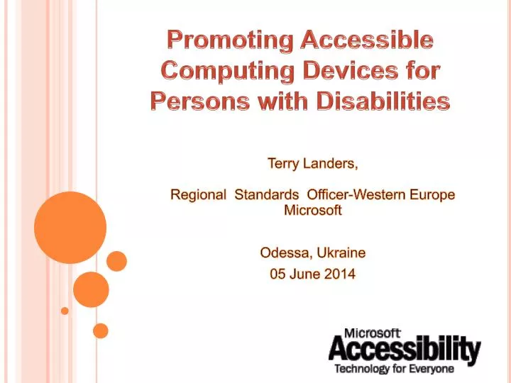 terry landers regional standards officer western europe microsoft odessa ukraine 26 october 2010