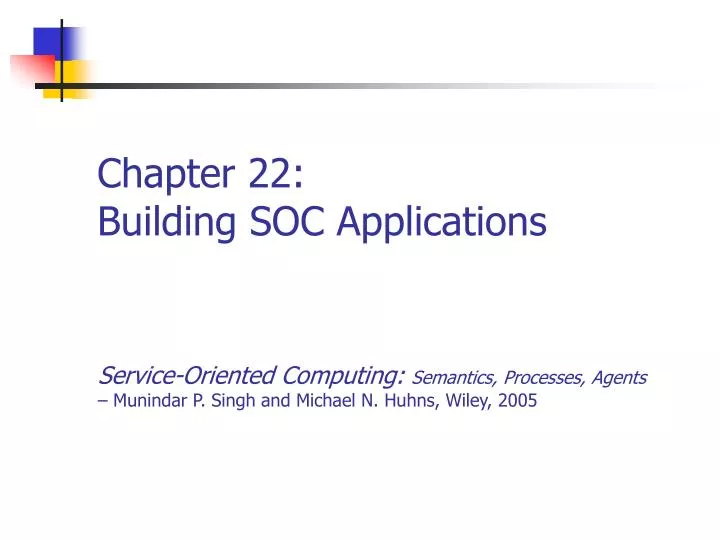 chapter 22 building soc applications