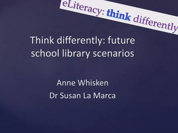 eliteracy think differently