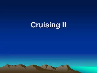 Cruising II
