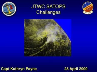 JTWC SATOPS Challenges