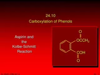 24.10 Carboxylation of Phenols