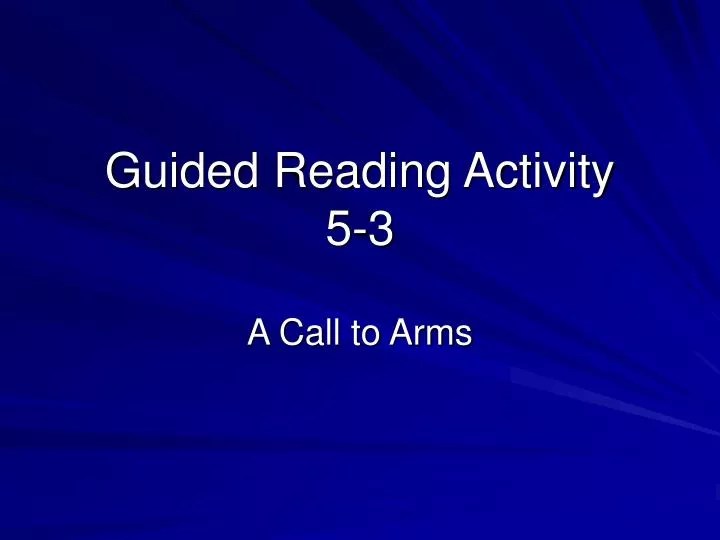 guided reading activity 5 3