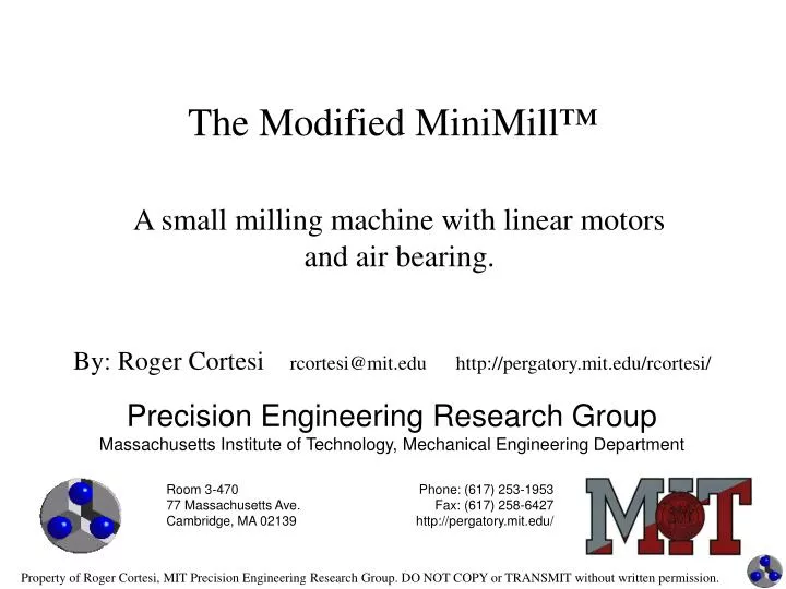 the modified minimill