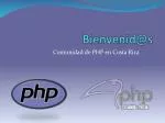 Bienvenid@s - slide 1