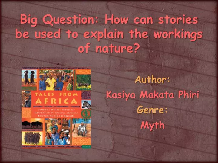author kasiya makata phiri genre myth