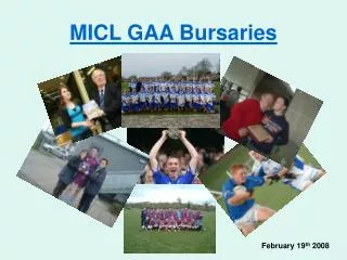 MICL GAA Bursaries