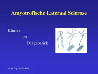 amyotrofische lateraal sclerose