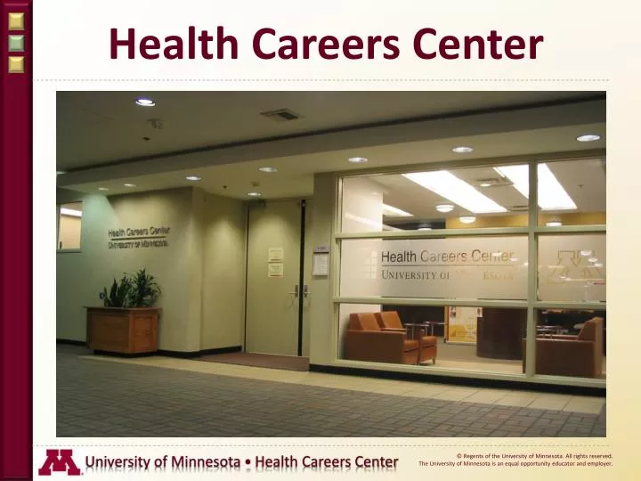 health careers center