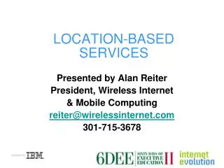 LOCATION-BASED SERVICES
