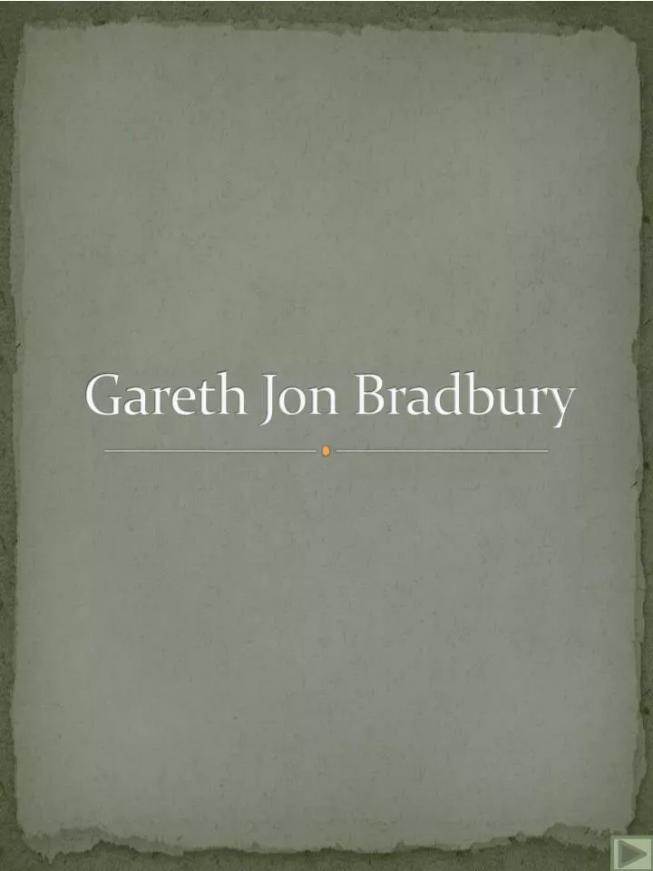 gareth jon bradbury