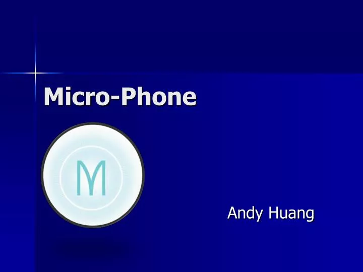 micro phone