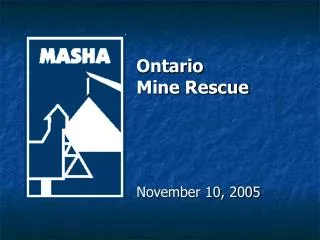 Ontario Mine Rescue