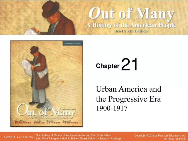 urban america and the progressive era 1900 1917