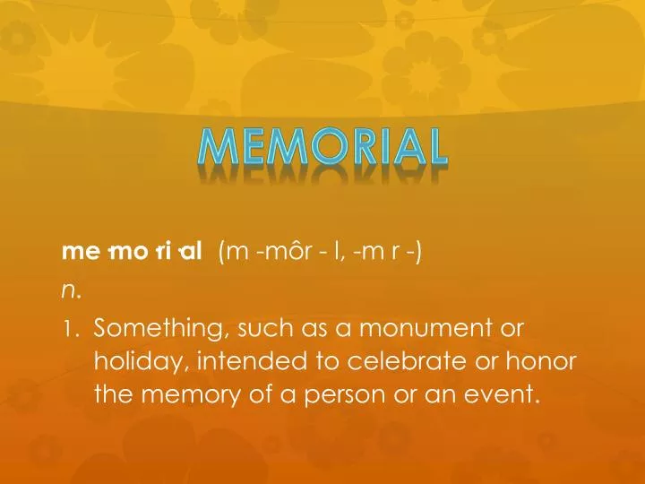 memorial