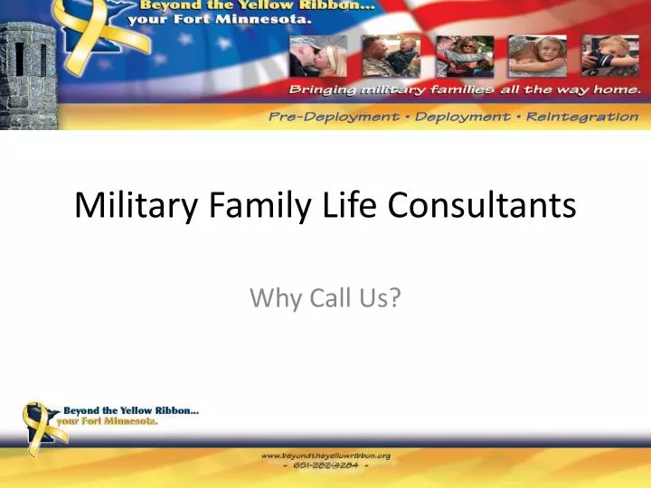 military family life consultants