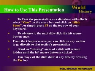 How to Use This Presentation