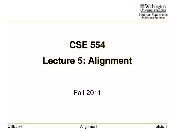 cse 554 lecture 5 alignment
