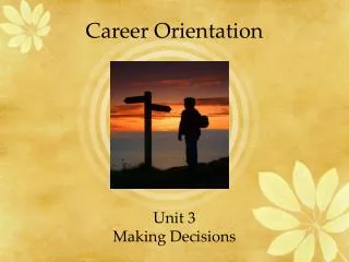 Career Orientation