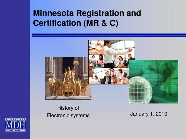 minnesota registration and certification mr c