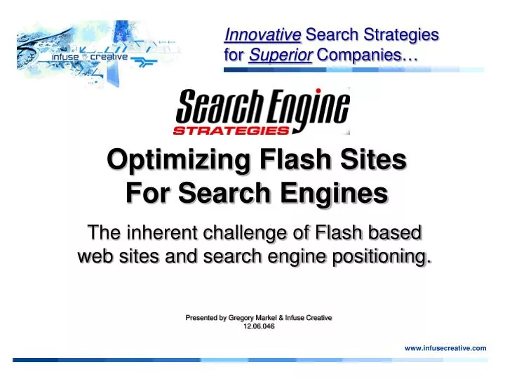 optimizing flash sites