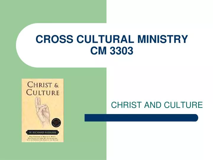 cross cultural ministry cm 3303