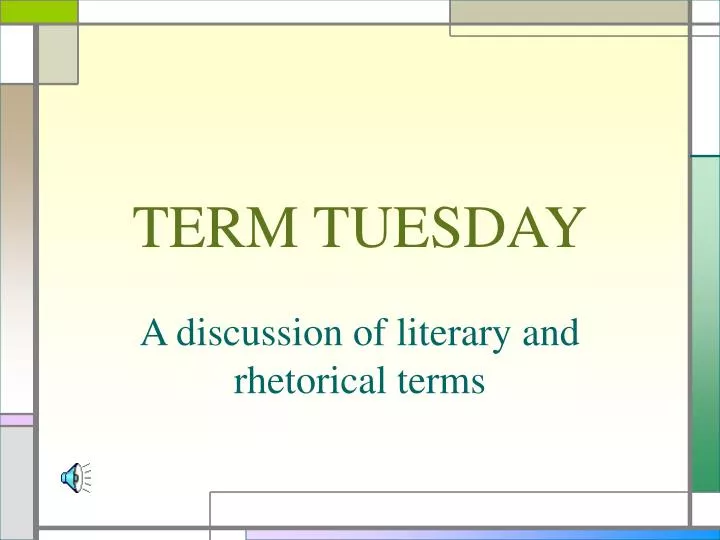 term tuesday