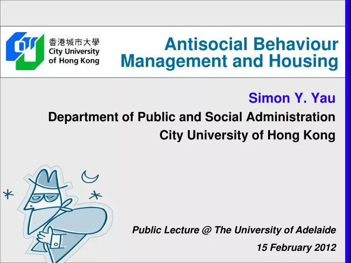 antisocial behaviour management and housing