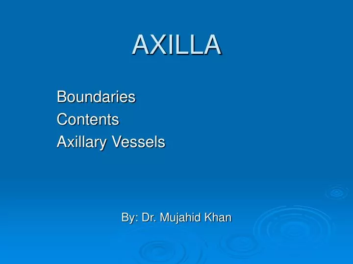 axilla