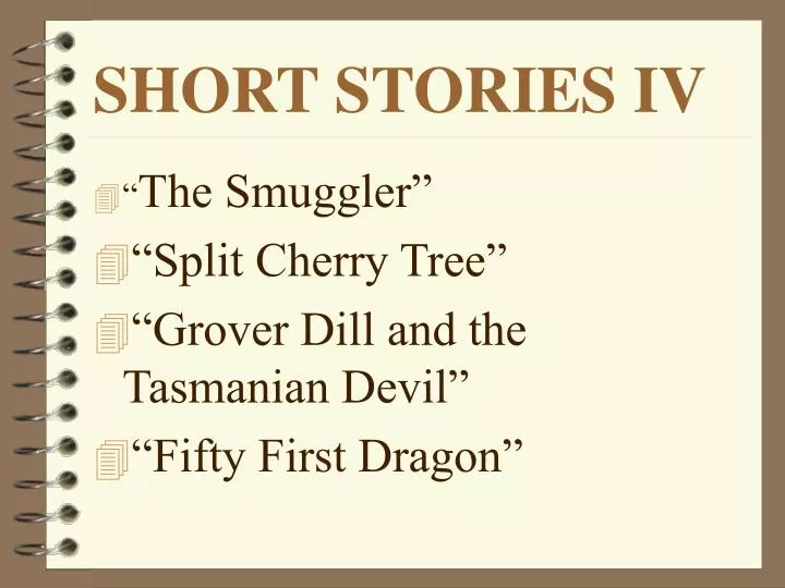 short stories iv