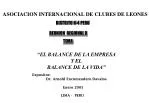 ASOCIACION INTERNACIONAL DE CLUBES DE LEONES - slide 1