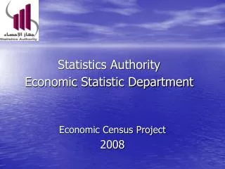 Statistics Authority Economic Statistic Department