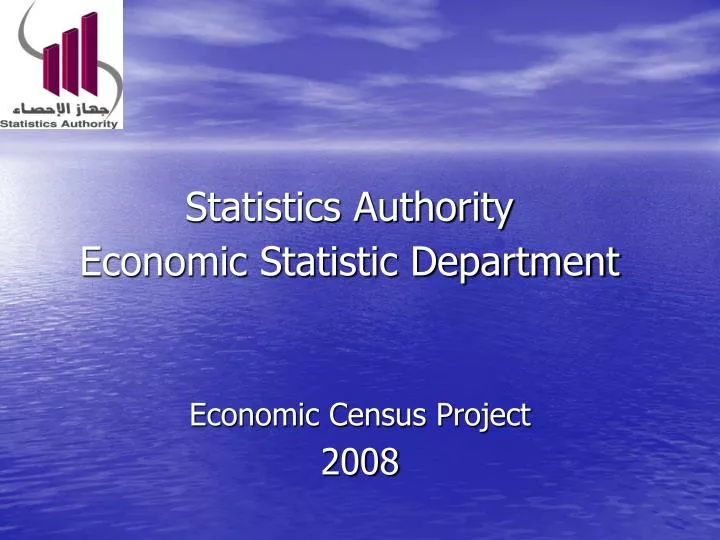 statistics authority economic statistic department