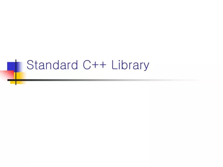 standard c library