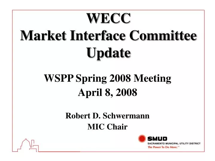 wecc market interface committee update