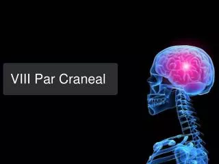 viii par craneal