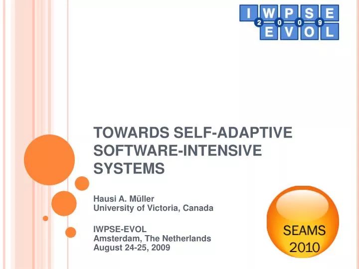 towards self adaptive software intensive systems