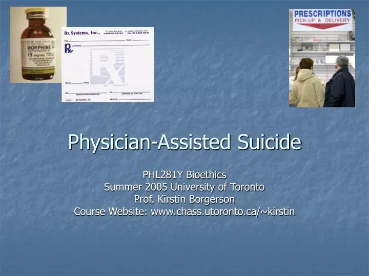 physician assisted suicide