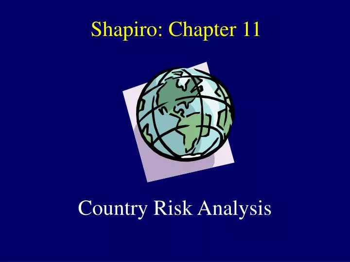 shapiro chapter 11