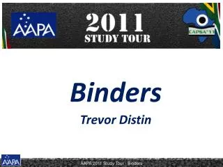 Binders Trevor Distin