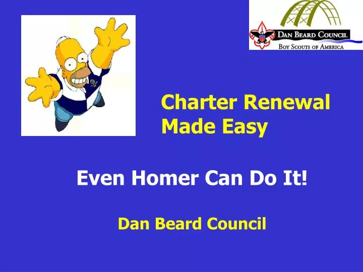 charter renewal made easy