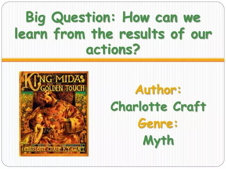 author charlotte craft genre myth