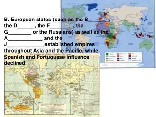 19 th century Transoceanic Empires