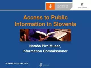 Access to Public Information in Slovenia