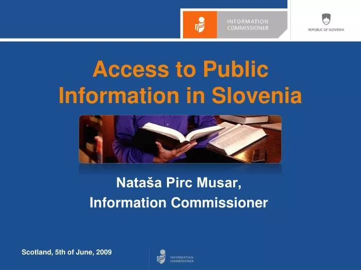 access to public information in slovenia