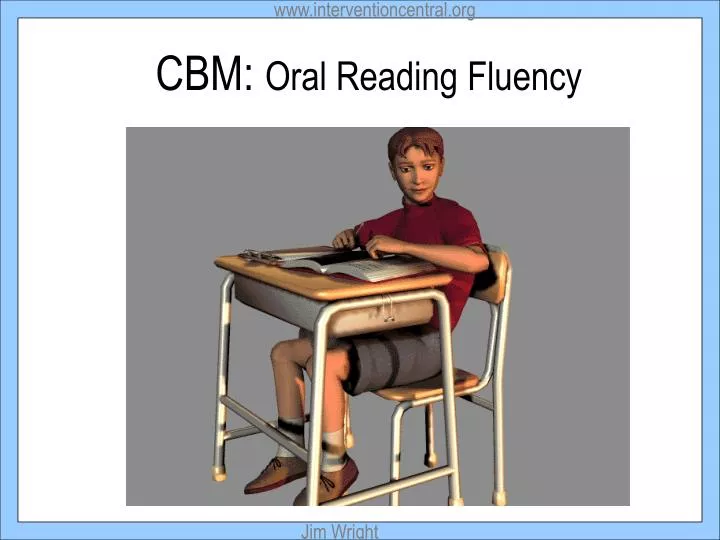 cbm oral reading fluency